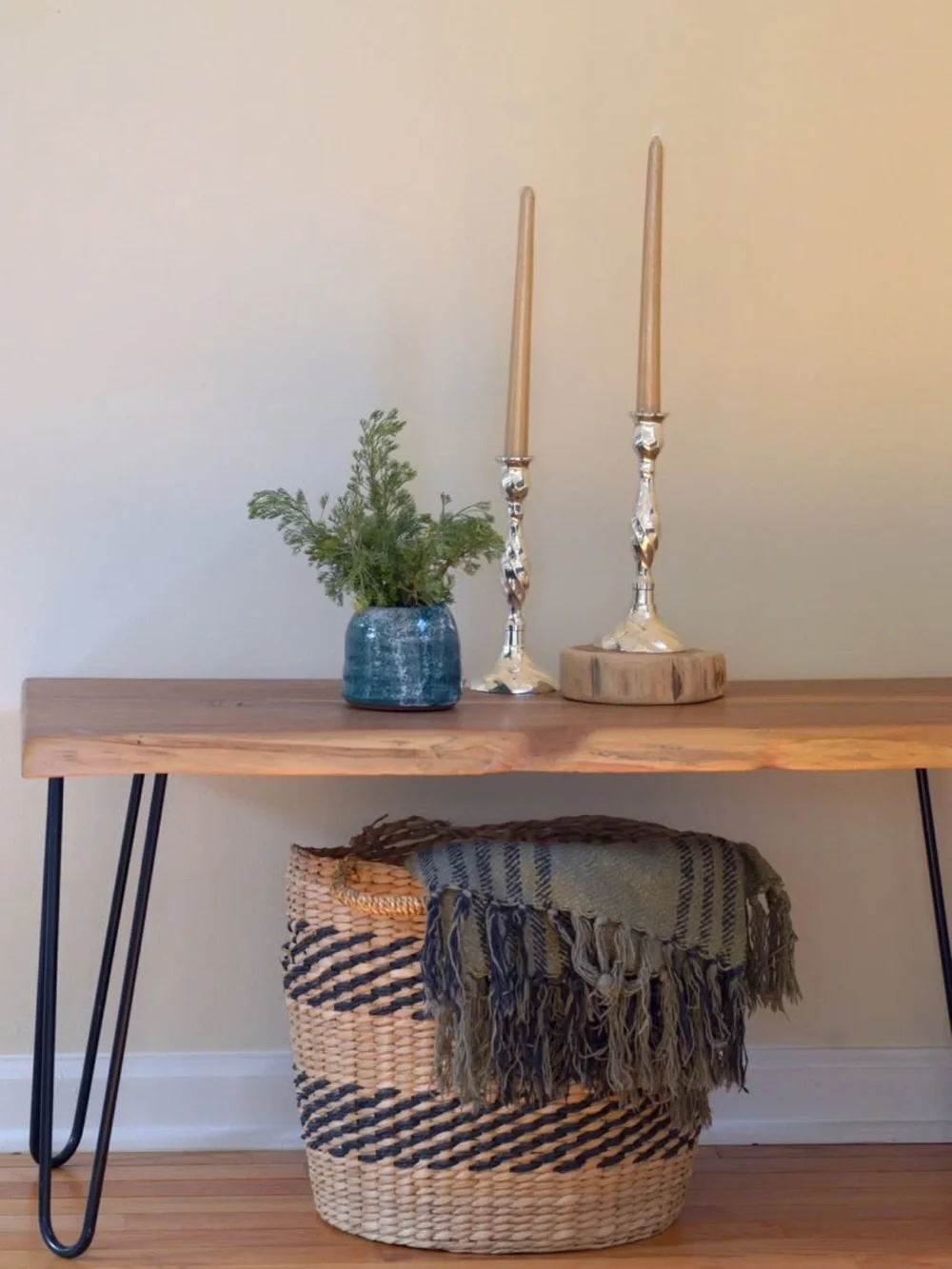 Silver Plated Swirl Candlesticks